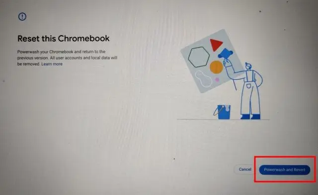 Das Beheben des Chromebook-Bildschirms funktioniert nicht mehr