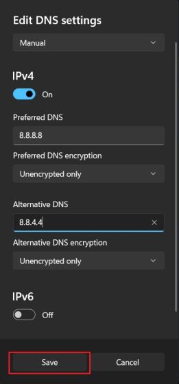 DNS-Parameter für Windows 11 (2022) ändern