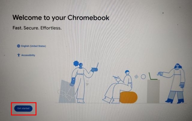 rétrograder un Chromebook
