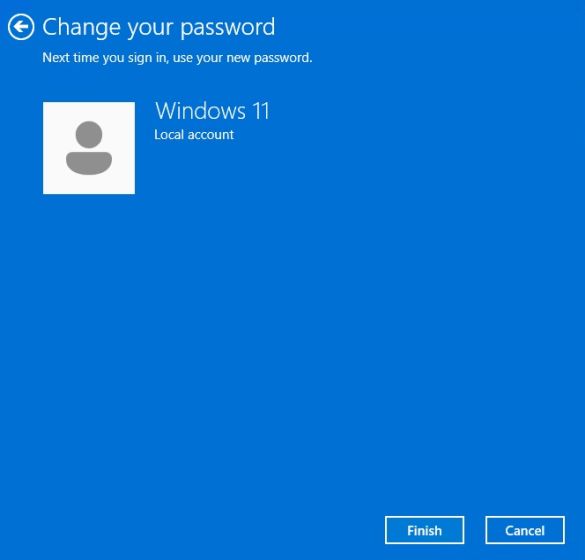 Ändern Sie Ihr Mot de Passe in Windows 11 (2022)