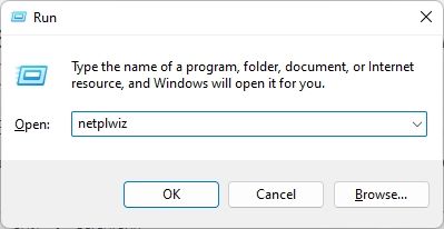 4. Ändern Sie das aktuelle Passwort in Windows 11, ohne das aktuelle Passwort zu kennen (über den Befehl „netplwiz“).