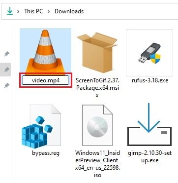 Öffnen Sie die Dateierweiterungen für Windows 11 ab dem Dateiexplorer