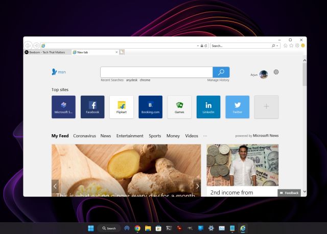 Internet Explorer unter Windows 11 (2022) aktivieren und nutzen