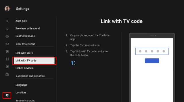 Contrôlez YouTube sur Android TV depuis votre smartphone avec le code TV