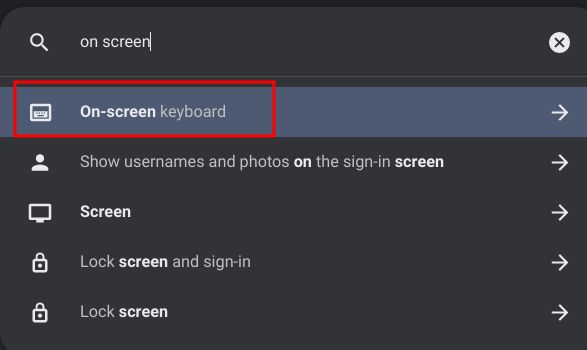 Obtenir des emojis sur un Chromebook à écran tactile