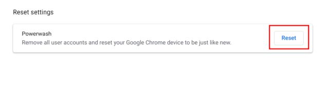 Powerwash für Ihr ausgeliehenes Chromebook