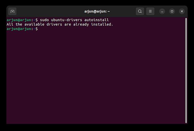Installieren Sie Ubuntu-Piloten vom Terminal aus