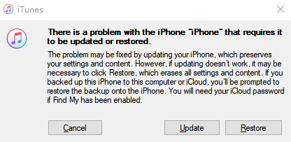 Kommentieren Sie, dass die Reparatur meines iPhone nicht funktioniert und nicht gelöscht oder neu initialisiert wird