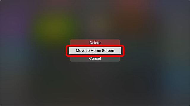 Kommentieren Sie Anwendungen auf Apple TV