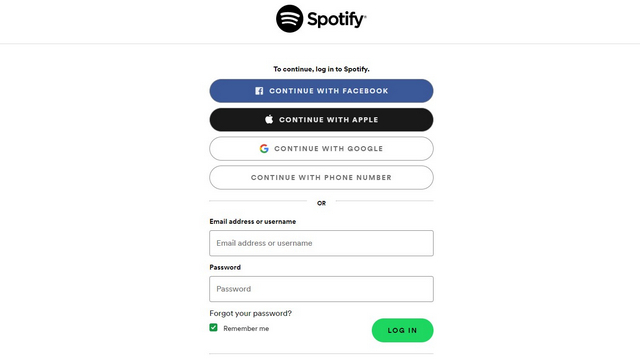 Verbinden Sie sich mit Spotify